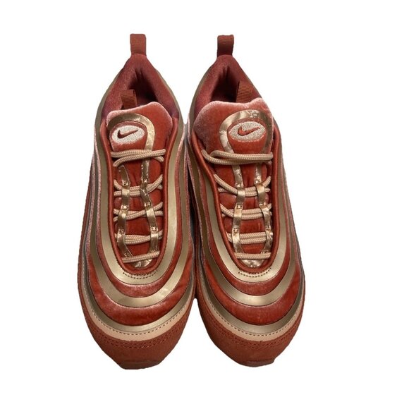 NIKE AIR MAX 97 UL '17 LX DUSTY PEACH/SUMMIT WHITE SIZE WOMEN'S 8.5 [AH6805-200] - Picture 3 of 10